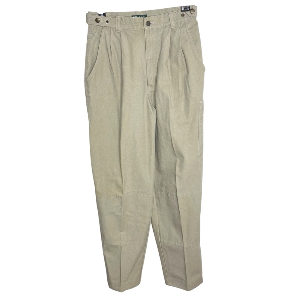 Smith & Hawken vintage khakis pleated size 10